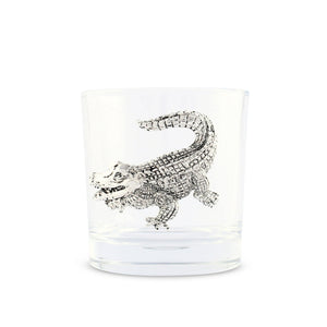 Arthur Court Alligator Alligator Bar Glasses Set of 4