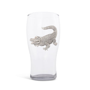 Arthur Court Alligator Alligator Beer Pint Glasses - Set of 4