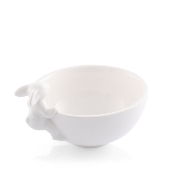 Arthur Court Porcelain Climbing Bunny Candy / Dip Bowl - Arthur Court ...