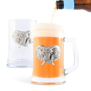 Arthur Court Elephant Elephant Beer Mugs - Set of 2