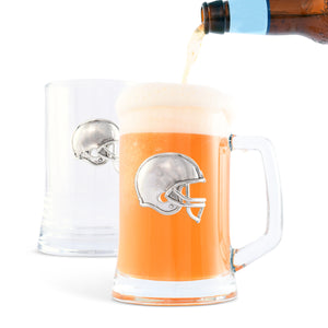 Arthur Court Football Football Beer Mugs - Set of 2