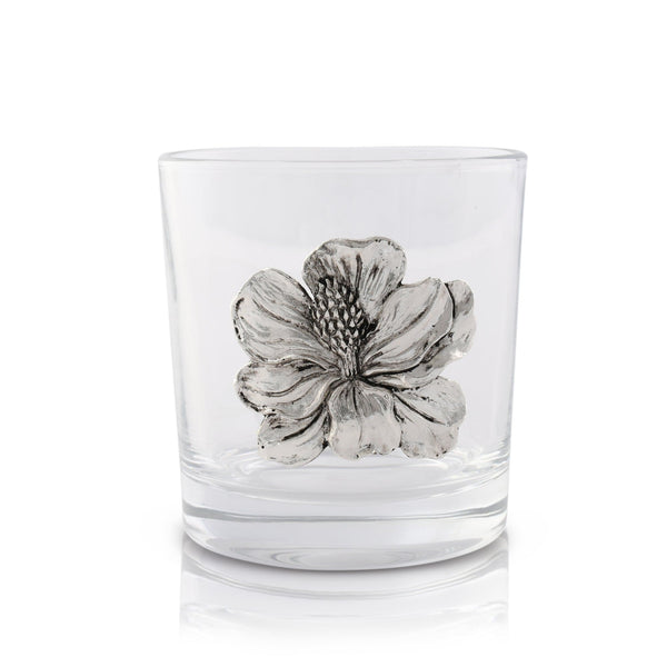 Arthur Court Fleur-de-lis Bar Glasses Set of 4