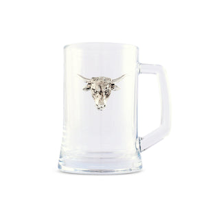 Arthur Court Western Frontier Longhorn Beer Mugs - Set of 2