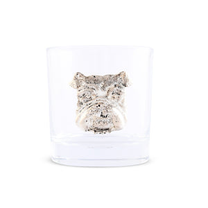 Arthur Court Wood Bowls / Boards Bulldog Bar Glasses Set of 4