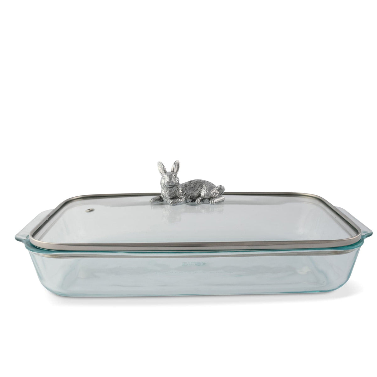 Arthur Court Bunny Lid with Pyrex 3 quart Baking Dish Arthur Court Designs