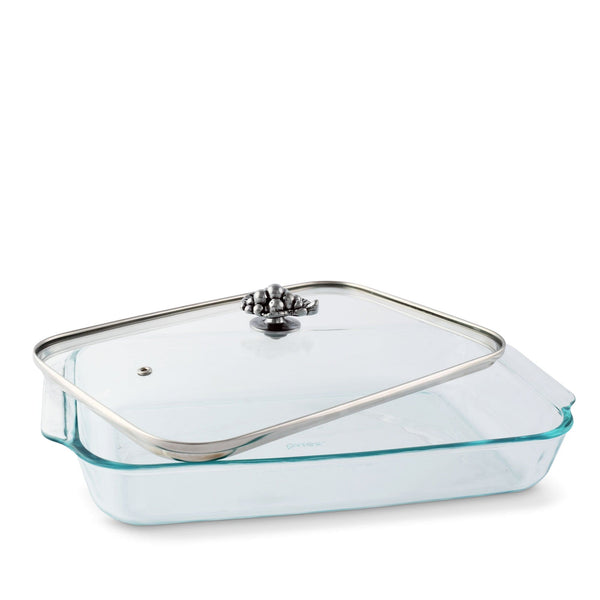 Arthur Court Classic Lid with Pyrex 3 Quart Baking Dish