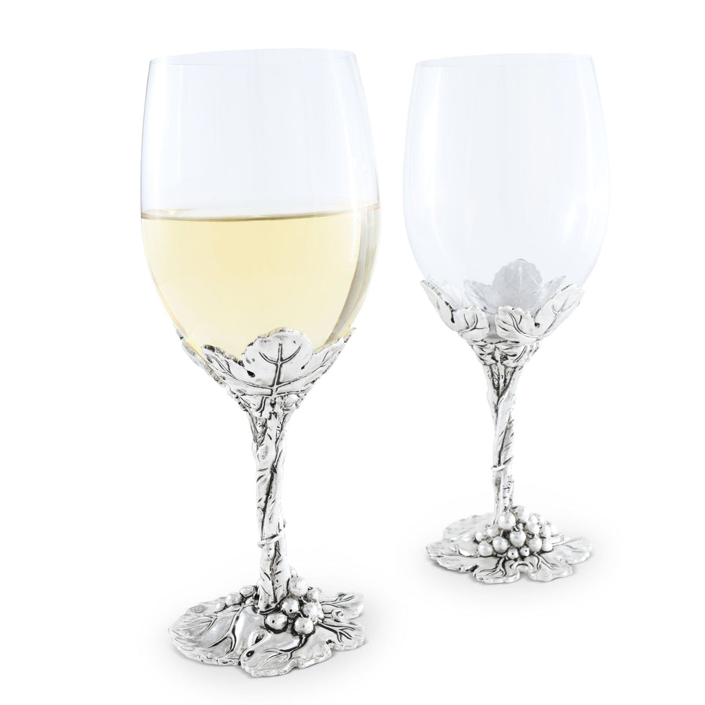 Figural Stag Martini Glasses - Set of 2