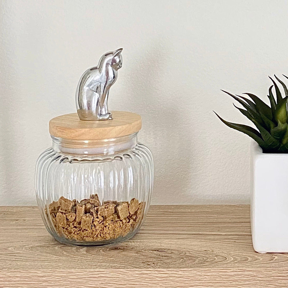 Dog and cat treat jars best sale