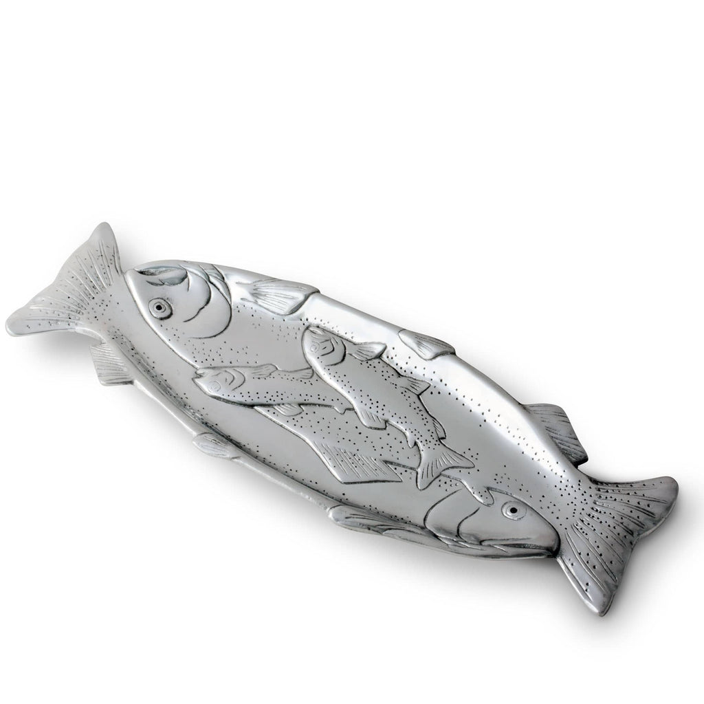 Arthur Court Trout Oblong Tray